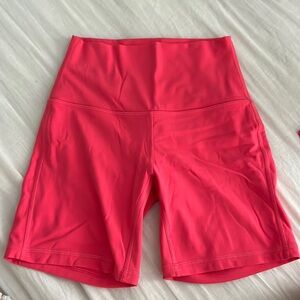 lululemon align 6” biker shorts